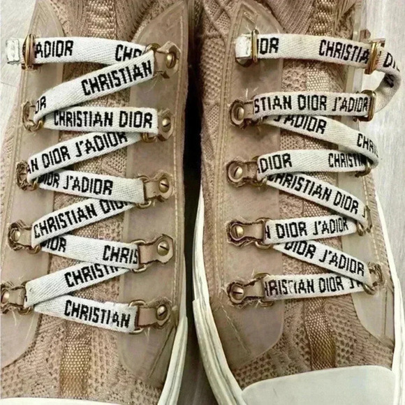 Dior WALK'N'DIOR SNEAKER Nude Cannage Technical Mesh size 40 - Picture 8 of 9